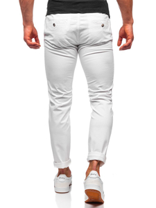 Pantalón chino para hombre blanco Bolf 1146