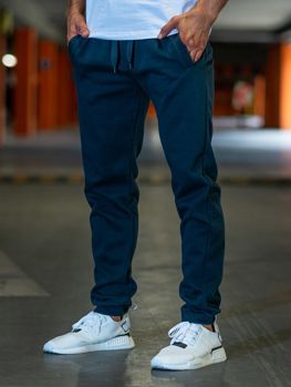 Pantalón jogger para hombre azul oscuro Bolf XW01