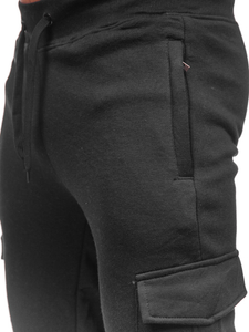 Pantalón jogger de combate para hombre negro Bolf JX326