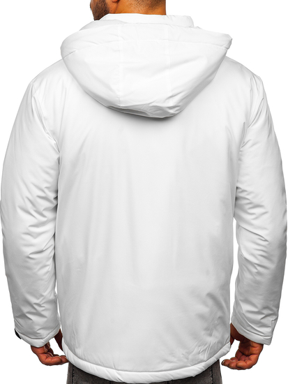 Chaqueta deportiva de invierno para hombre blanco Bolf HH011