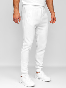 Pantalón jogger para hombre blanco Bolf CK01