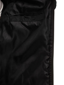 Chaqueta bomber de entretiempo para hombre negra Bolf AK76-A