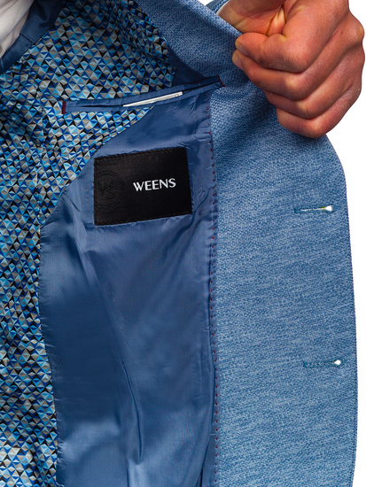 Americana casual para hombre azul Bolf 24401