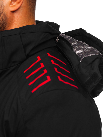 Chaqueta  de invierno para hombre negro Bolf 6580