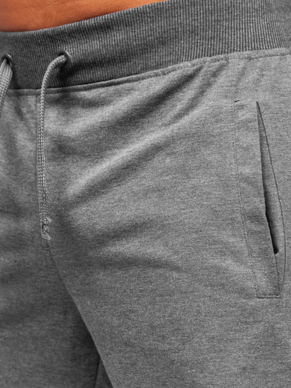 Pantalón corto deportivo para hombre color grafito Bolf K10003