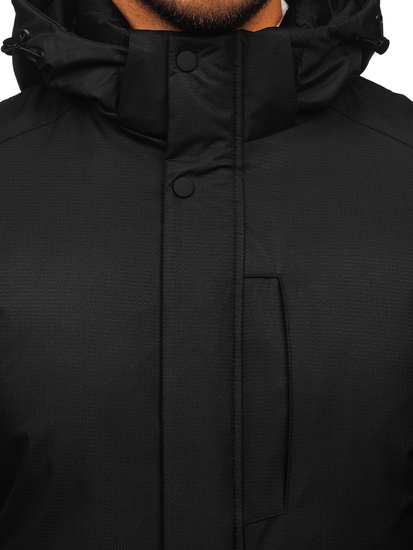 Chaqueta de invierno para hombre negro Bolf 91M9906