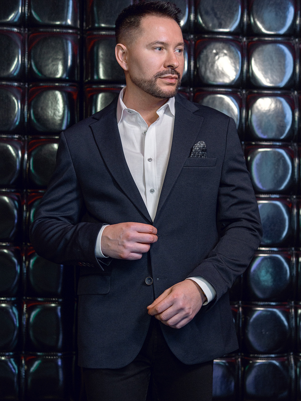 Americana casual de hombre azul tinta Bolf 24401-1