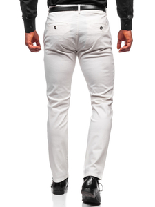 Pantalón chino para hombre blanco Bolf 1143