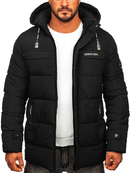 Chaqueta acolchada de invierno para hombre negro Bolf 22M58