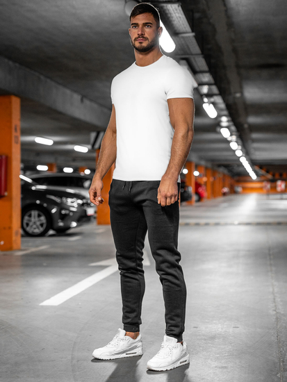 Pantalón jogger para hombre negro Bolf XW01