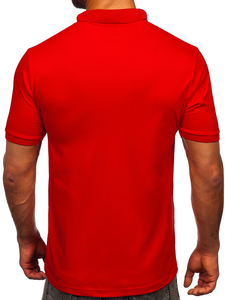 Polo rojo para hombre Bolf 0002