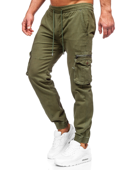 Pantalón cargo jogger para hombre caqui Bolf MP0181MV