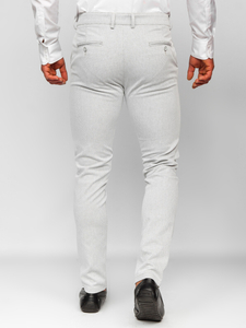 Pantalón chino para hombre gris Bolf 5000-1