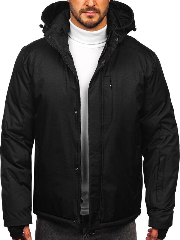 Chaqueta de invierno para hombre negro Bolf 91M9906