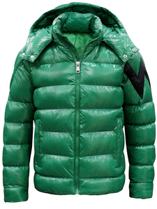 Chaqueta acolchada de invierno para hombre verde Bolf 9981
