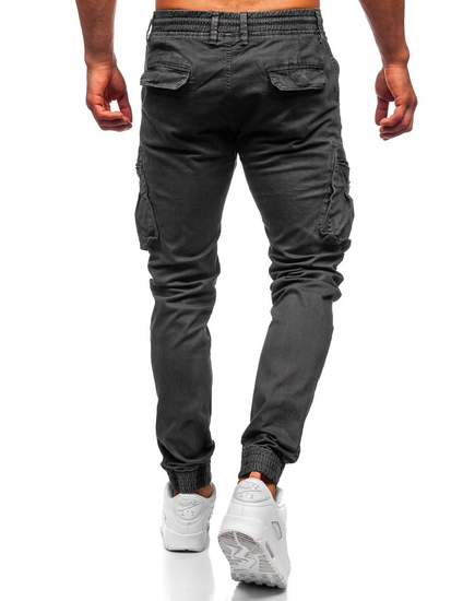 Pantalón jogger cargo para hombre grafito Bolf 8983