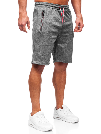 Pantalón corto de chándal para hombre grafito Bolf 8K200