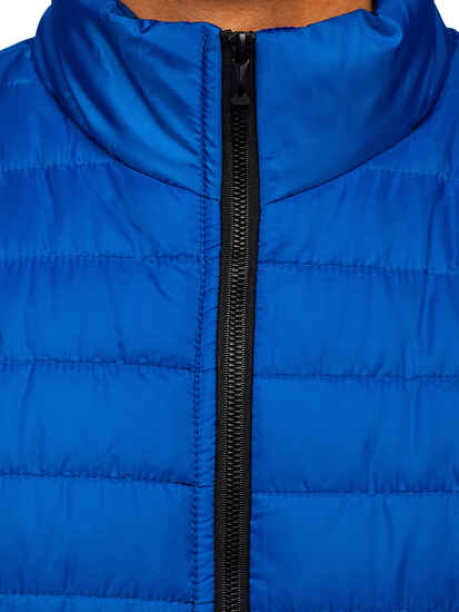 Chaleco acolchado para hombre color azul Bolf MY77