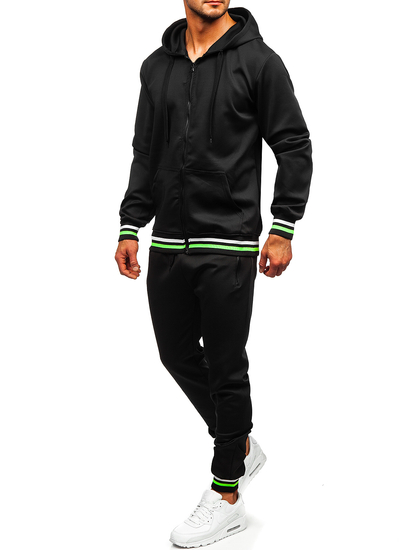 Chándal para hombre color negro Denley C10255