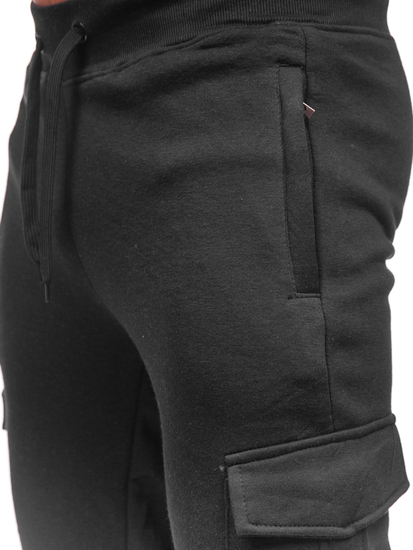 Pantalón jogger de combate para hombre negro Bolf JX326