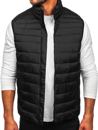 Chaleco acolchado para hombre Negro Bolf 31M5065