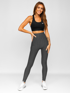 Leggings para mujer grafito Bolf YW88024A1