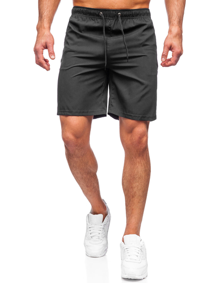Pantalón corto deportivo para hombre color negro Bolf HH037