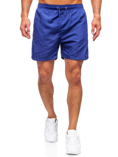 Shorts de baño para hombre color cobalto Bolf YW07002