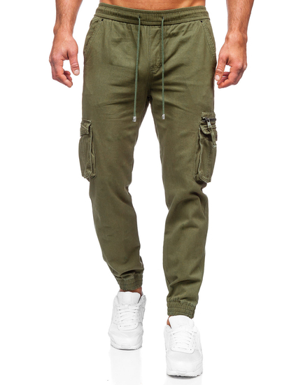 Pantalón cargo jogger para hombre caqui Bolf MP0181MV