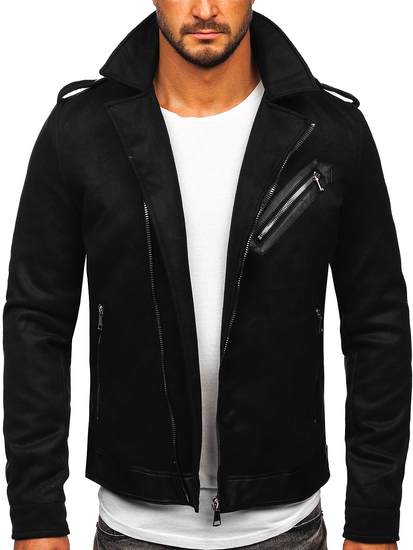 Chaqueta ramonera de entretiempo para hombre negro 79M15501