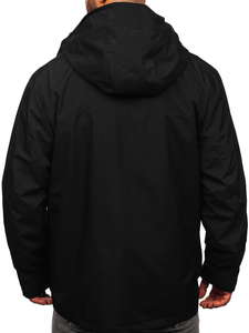 Chaqueta deportiva de primavera/invierno 2en1 para hombre negro Bolf 5M3262