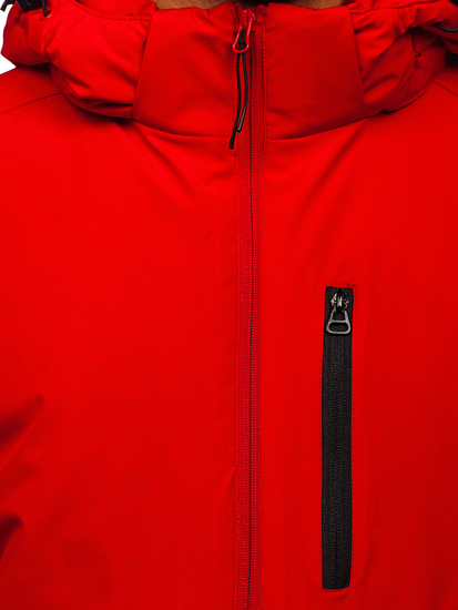 Chaqueta deportiva de invierno para hombre rojo Bolf HH011