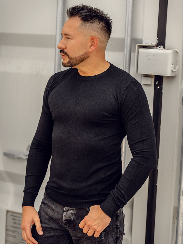 Jersey para hombre negro Bolf MMB602A