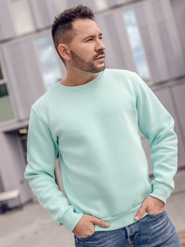 Sudadera gruesa sin capucha para hombre menta Bolf 2001A