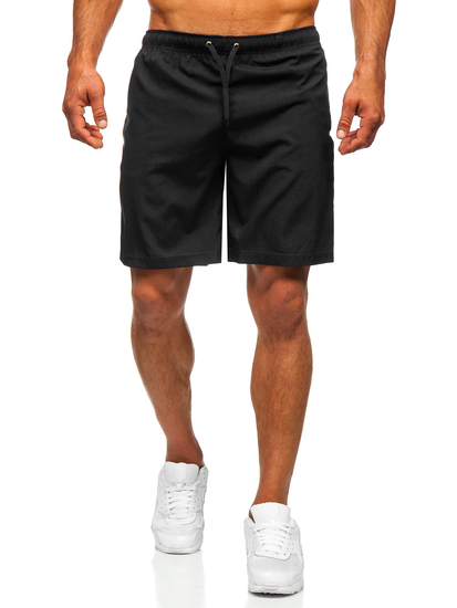Pantalón corto de baño para hombre negro Bolf HH037A