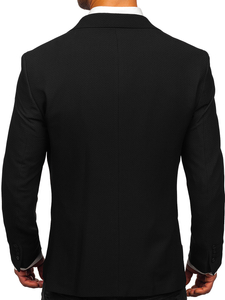 Hombre Blazer elegante Negro Bolf 025