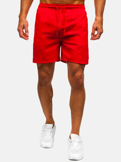 Hombre Bañador Rojo Bolf QD28