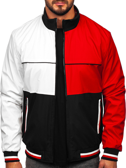 Chaqueta bomber de entretiempo para hombre multicolor-1 Bolf 84M3003