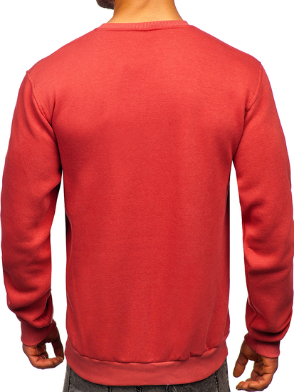 Sudadera gruesa sin capucha para hombre salmón Bolf 2001