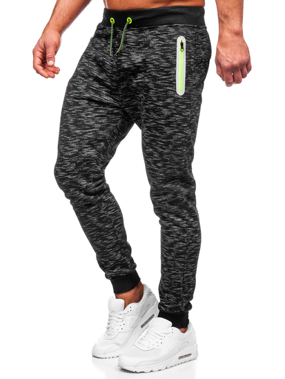 Pantalón deportivo para hombre negro Bolf 55037