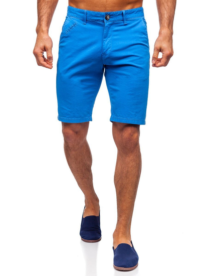 Pantalón corto para hombre color azul Bolf 1142
