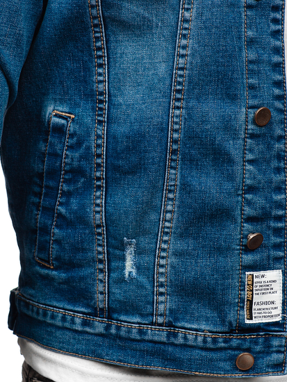 Chaqueta vaquera para hombre azul Bolf MJ500B