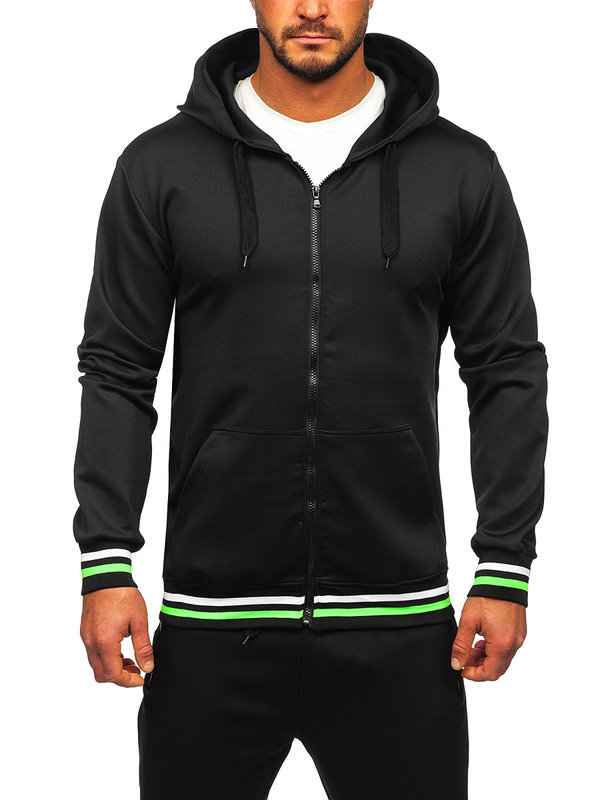 Chándal para hombre color negro Denley C10255