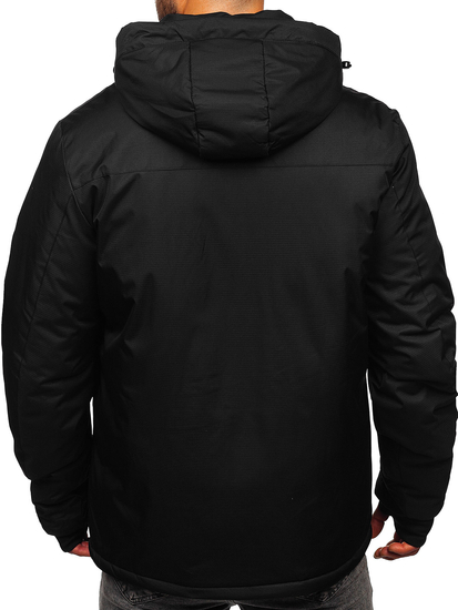 Chaqueta de invierno para hombre negro Bolf 91M9906