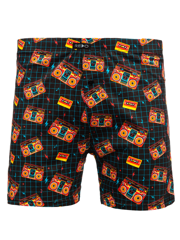Bóxer de algodón para hombre naranja Bolf 1BB162