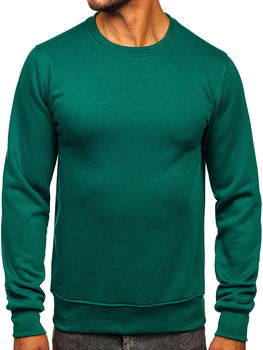 Sudadera sin capucha para hombre verde Bolf 2001