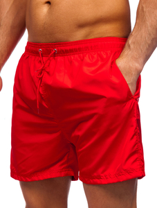 Shorts de baño para hombre color rojo Bolf YW07002