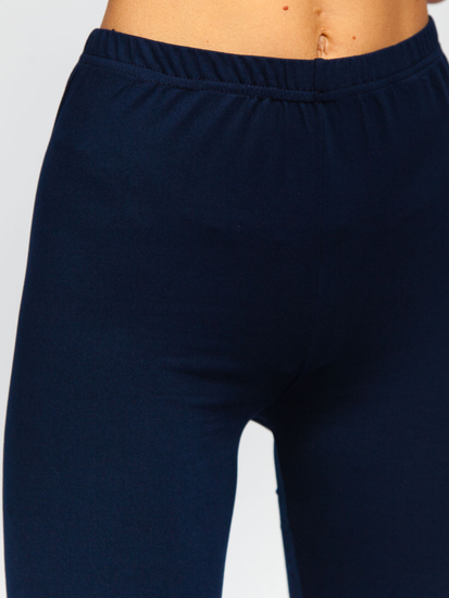 Leggings para mujer color azul oscuro Denley YW01050
