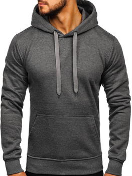 Sudadera con capucha para hombre antracita Bolf 2009