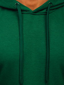 Sudadera con capucha para hombre verde oscura Bolf 2009